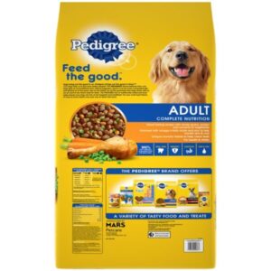 PEDIGREE Complete Nutrition Adult Dry Dog Food Roasted Chicken, Rice & Vegetable Flavor Dog Kibble