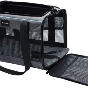 Vceoa Carriers Soft-Sided Pet Carrier for Catsf for holding pets in a bag