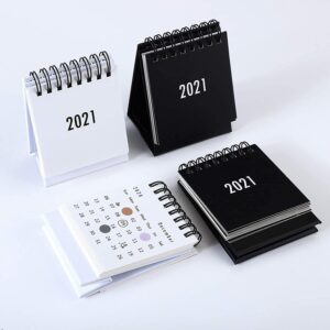 Mini Desk Calendar, 2022 Monthly Desk Calendar Mini Daily Schedule for office use