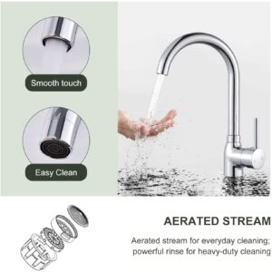 Kitchen Sink Basin Mixer Tap. Stainless Steel Kitchen Basin Mixer Tab for home and kitchen