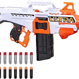 Fully Motorized Blaster, Fire for Distance or Accuracy, Includes Clips and Darts, Outdoor Games and Toys