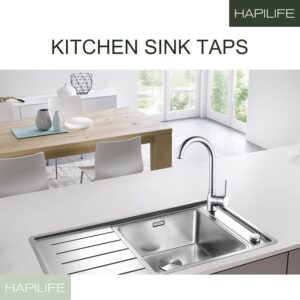 Kitchen Sink Basin Mixer Tap. Stainless Steel Kitchen Basin Mixer Tab for home and kitchen