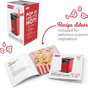 Popcorn Maker with Measuring Cup to Portion Popping Corn Kernels for home and kitchen