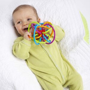 Manhattan Toy Winkel Rattle & Sensory Teether Toy