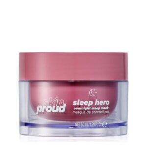 Skin Proud Sleep Hero, Overnight Sleep Mask With Balancing Niacinamide, 1.69 Fl Oz