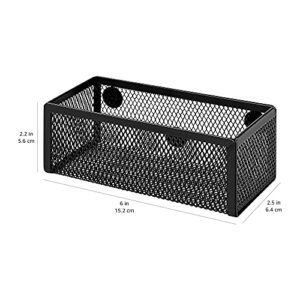 Basics Mesh Magnetic Storage Bins for office and stationery purpose