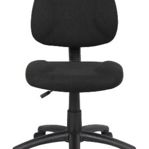 Boss Office Products Black Boss Office Deluxe Posture Chair