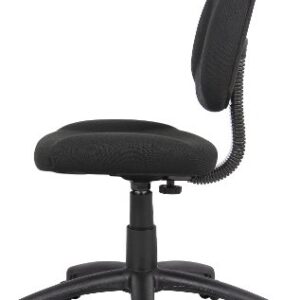 Boss Office Products Black Boss Office Deluxe Posture Chair