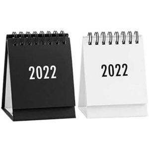 Mini Desk Calendar, 2022 Monthly Desk Calendar Mini Daily Schedule for office use