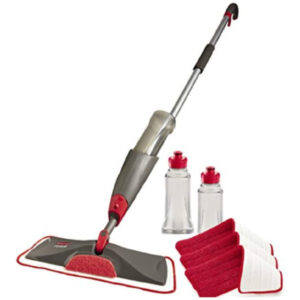 Rubbermaid Reveal Spray Microfiber Floor Mop Cleaning Kit for Laminate & Hardwood Floors