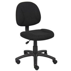 Boss Office Products Black Boss Office Deluxe Posture Chair