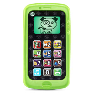 LeapFrog Chat and Count Smart Phone, Scout, Green, kids holidays toys and games