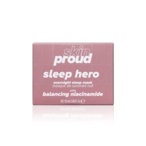 Skin Proud Sleep Hero, Overnight Sleep Mask With Balancing Niacinamide, 1.69 Fl Oz